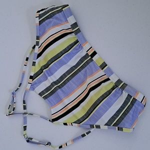 Prana Swim Halter/High Neck Swim Top Large